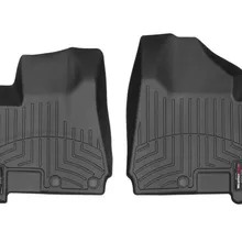 WeatherTech 10+ Cadillac SRX Front FloorLiner - Black - Side View