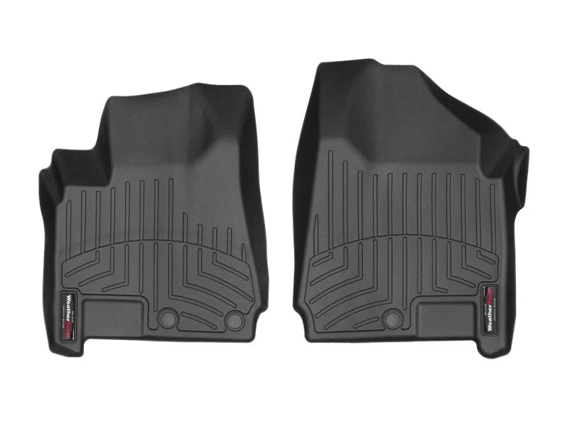 WeatherTech 10+ Cadillac SRX Front FloorLiner - Black - Side View