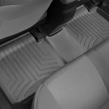 WeatherTech 14+ Toyota Corolla Rear FloorLiner - Black - Installation View