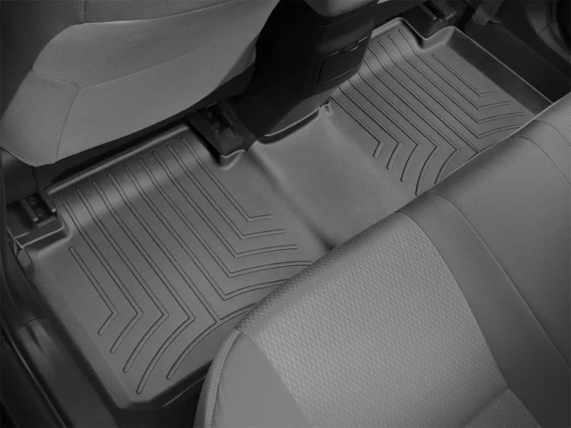 WeatherTech 14+ Toyota Corolla Rear FloorLiner - Black - Installation View