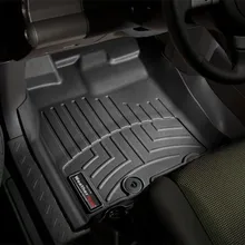 WeatherTech 11+ Toyota FJ Cruiser Front FloorLiner - Black - Installation View