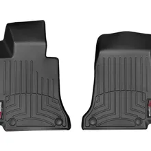 WeatherTech 15+ Mercedes-Benz C-Class Sedan Front FloorLiner - Black - Back View