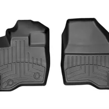 WeatherTech 2015 Ford Explorer Front FloorLiner - Black - Back View