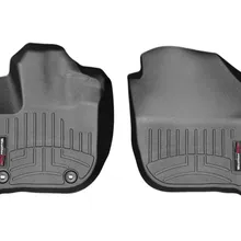 WeatherTech 2015 Honda Fit Front FloorLiner - Black - Side View