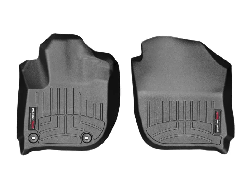 WeatherTech 2015 Honda Fit Front FloorLiner - Black - Side View