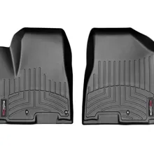 WeatherTech 2015 Kia Sedona Front FloorLiner - Black - Back View