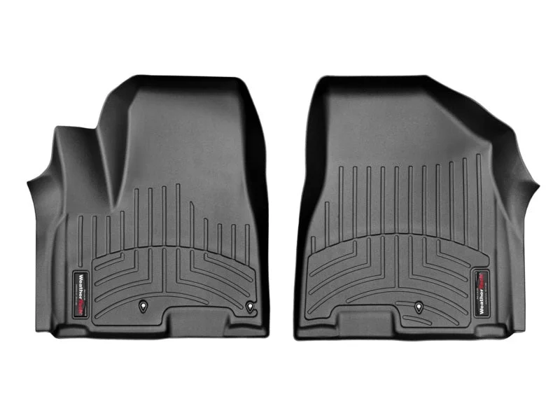 WeatherTech 2015 Kia Sedona Front FloorLiner - Black - Back View