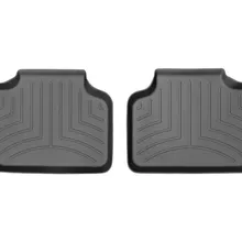 WeatherTech 16+ BMW X1 Rear FloorLiner - Black - Back View