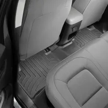 WeatherTech 15-20 GMC Canyon Rear FloorLiner HP - Black - Side View