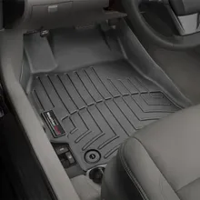 WeatherTech 15+ Toyota Camry Front FloorLiner - Black - Installation View