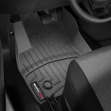 WeatherTech 2015+ Ram ProMaster City Front FloorLiner - Black (Wagon) - Installation View