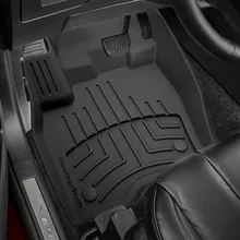 WeatherTech 2015+ Ford Edge Front FloorLiner HP -Black - Side View