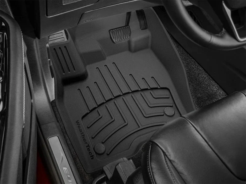 WeatherTech 2015+ Ford Edge Front FloorLiner HP -Black - Side View