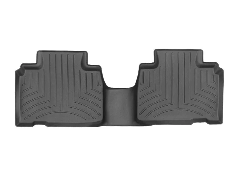WeatherTech 2015+ Ford Edge Rear FloorLiner - Black - Back View