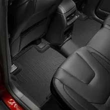 WeatherTech 2015+ Ford Edge Rear FloorLiner HP - Black - Side View