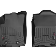 WeatherTech 16+ Toyota Tacoma (Manual Transmission Only) Front FloorLiner - Black - Side View
