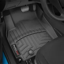WeatherTech 2016+ Chevrolet Spark Front FloorLiner - Black (Excluding EV Model) - Side View