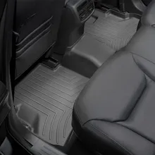WeatherTech 2016+ Mazda CX-9 Rear FloorLiner - Black - Back View