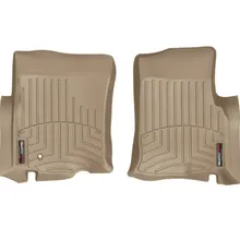 WeatherTech 03-06 Ford Expedition Front FloorLiner - Tan - Back View
