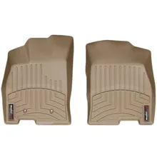 WeatherTech 06+ Buick Lucerne Front FloorLiner - Tan - Back View