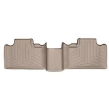 WeatherTech 11+ Dodge Durango Rear FloorLiner - Tan - Back View
