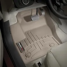 WeatherTech 13+ Ford Escape Front FloorLiner - Tan - Installation View