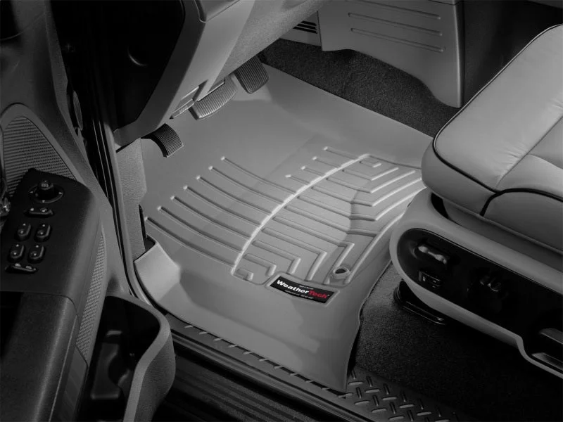 WeatherTech 04-08 Ford F150 Regular Cab Front FloorLiner - Grey - Additional View 5