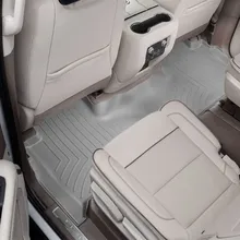 WeatherTech 2021+ Chevrolet Tahoe/Suburban Rear FloorLiner - Grey - Side View