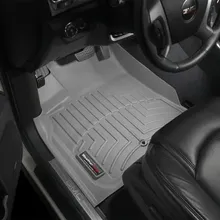 WeatherTech 08+ GMC Acadia Front FloorLiner - Grey - Additional View 5