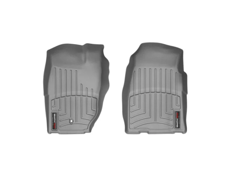 WeatherTech 97-01 Jeep Cherokee Front FloorLiner - Grey - Installation View