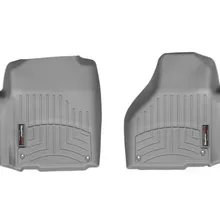 WeatherTech 12-13 Dodge Ram Front FloorLiner - Grey - Installation View
