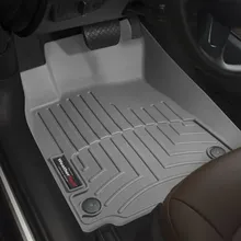 WeatherTech 12+ Dodge Ram 1500 Front FloorLiner - Grey - Back View