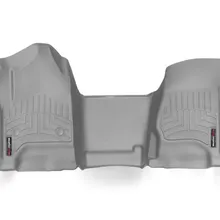 WeatherTech 14+ Chevrolet Silverado Front Floorliner OTH - Grey - Side View