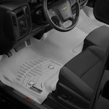 WeatherTech 14+ Chevrolet Silverado Front Floorliner OTH - Grey - Additional View 5