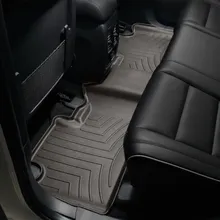 WeatherTech 2011+ Dodge Durango Rear FloorLiner - Cocoa - Back View
