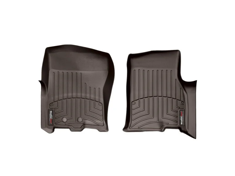 WeatherTech 2011-2014 Ford Expedition Front FloorLiner - Cocoa - Side View