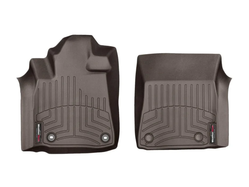WeatherTech 2012-2015 Toyota Sequoia Front FloorLiner - Cocoa - Side View