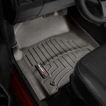 WeatherTech 2012+ Dodge Ram 1500 (Mega and Crew Cab) Front FloorLiners - Cocoa - Back View