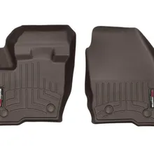 WeatherTech 2016+ Lincoln MKX Front FloorLiner - Cocoa - Side View