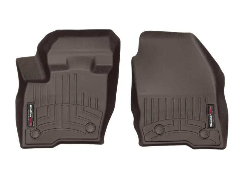 WeatherTech 2016+ Lincoln MKX Front FloorLiner - Cocoa - Side View