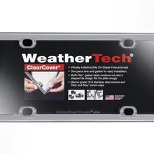 WeatherTech ClearFrame Kit - Black - Side View
