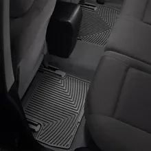 WT Rubber Mats - Front - Blk - Back View