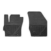 WeatherTech 04+ Mazda 3 Front Rubber Mats - Black - Side View