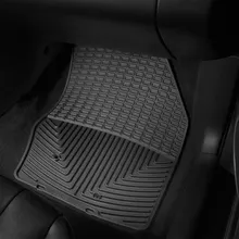 WeatherTech 04+ Mazda 3 Front Rubber Mats - Black - Installation View