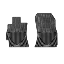 WeatherTech 10+ Subaru Outback Front Rubber Mats - Black - Side View