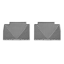 WeatherTech 07+ Ford Expedition Rear Rubber Mats - Grey - Side View