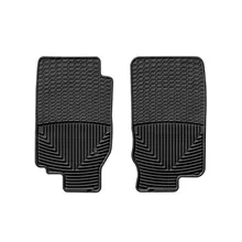 WeatherTech 02-05 Ford Explorer Front Rubber Mats - Black - Side View