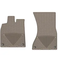 WeatherTech 12+ Audi A6/S6 Front Rubber Mats - Tan - Side View