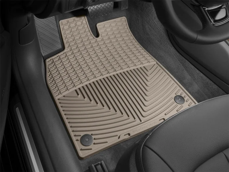 WeatherTech 12+ Audi A6/S6 Front Rubber Mats - Tan - Additional View 5