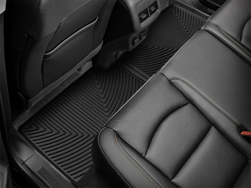 WeatherTech 2018+ Chevrolet Equinox Rear Rubber Mats - Black - Side View